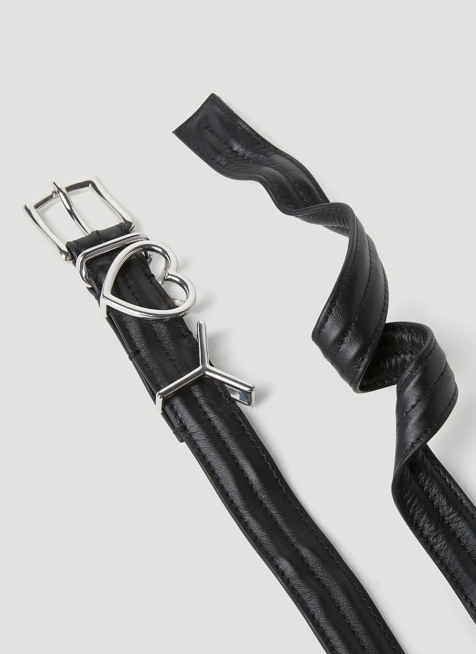 Men Y/Project Belts^Wire Y Heart Belt