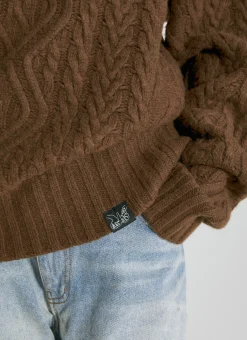 Wool Cabel Knit Sweater></noscript>Martine Rose New