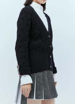 Wool Cable Knit Cardigan></noscript>Thom Browne Clearance