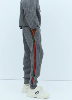 Men Gucci Track Pants^Wool Cashmere Pants