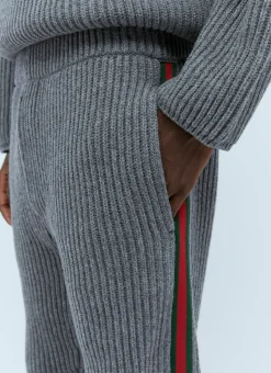 Men Gucci Track Pants^Wool Cashmere Pants