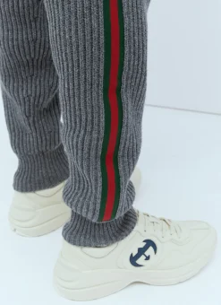Men Gucci Track Pants^Wool Cashmere Pants