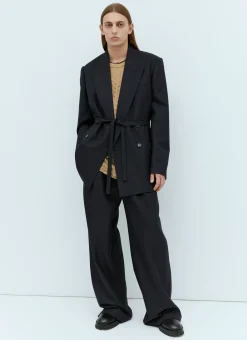 Men Dries Van Noten Blazers^Wool Double-Breasted Blazer