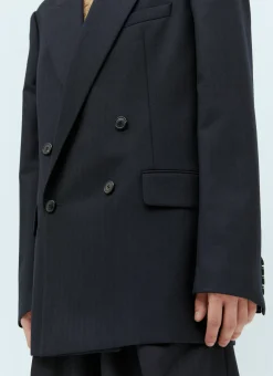 Men Dries Van Noten Blazers^Wool Double-Breasted Blazer