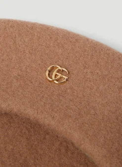 Men Gucci Hats^Wool Felt Beret
