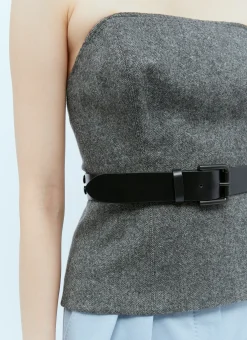 Wool Flannel Bustier Top></noscript>Max Mara Hot