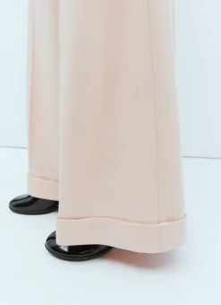 Wool Jersey Wide Leg Pants></noscript>Max Mara Outlet