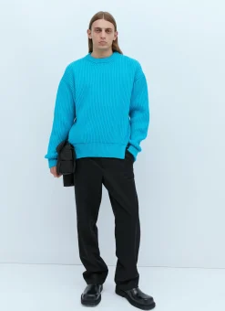 Men Jil Sander Knitwear^Wool Knit Sweater