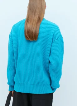 Men Jil Sander Knitwear^Wool Knit Sweater