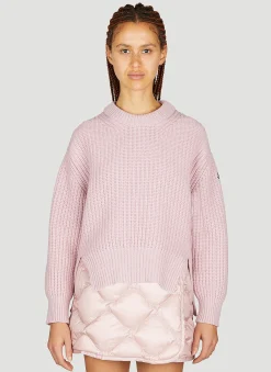 Wool Knit Sweater>Moncler Outlet