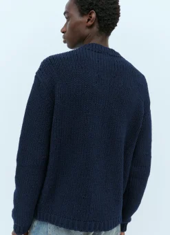 Men Gucci Knitwear^Wool Logo Intarsia Sweater