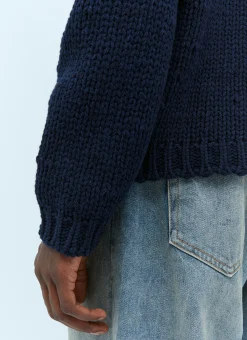 Men Gucci Knitwear^Wool Logo Intarsia Sweater