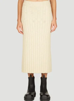 Wool Rib Midi Skirt>Jil Sander+ Sale