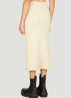 Wool Rib Midi Skirt></noscript>Jil Sander+ Sale
