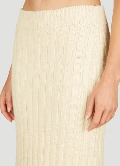 Wool Rib Midi Skirt></noscript>Jil Sander+ Sale