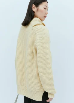 Wool Rib Sweater></noscript>Jil Sander Discount