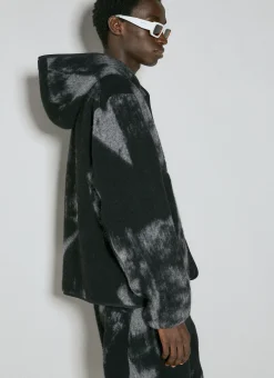 Wool-Blend Jacquard Fleece Jacket>Y-3 Discount