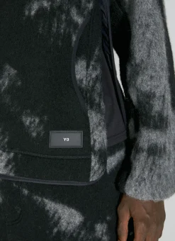Wool-Blend Jacquard Fleece Jacket>Y-3 Discount