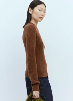 Wool-Blend Knit Sweater>Dries Van Noten Outlet