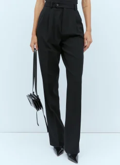 Wool-Blend Tailored Pants></noscript>Sportmax Online