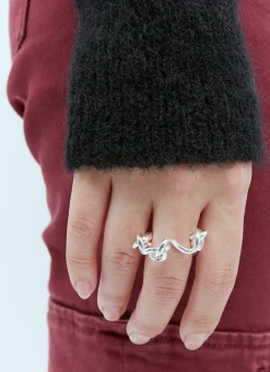 Men Milko Boyarov Jewellery^Worm Chain Ring