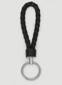 Men Bottega Veneta Keyrings^Woven Leather Keyring