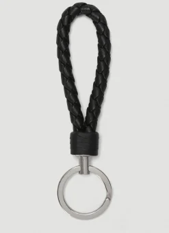 Men Bottega Veneta Keyrings^Woven Leather Keyring