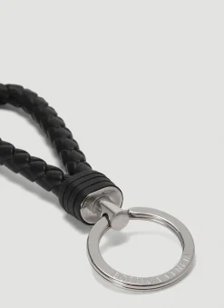 Men Bottega Veneta Keyrings^Woven Leather Keyring