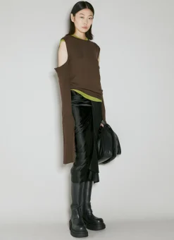 Wrap Satin Midi Skirt>Rick Owens Hot
