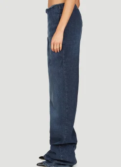 Wraparound Denim Pants></noscript>Ottolinger Hot