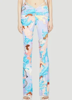 Wrapped Printed Leggings>Marco Rambaldi Hot