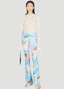 Wrapped Printed Leggings>Marco Rambaldi Hot