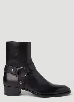 Men Saint Laurent Boots^Wyatt Ankle Boots