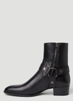 Men Saint Laurent Boots^Wyatt Ankle Boots