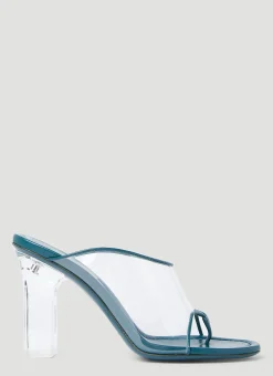 X Acne Studios High Heel Mules>Honey Fucking Dijon Discount