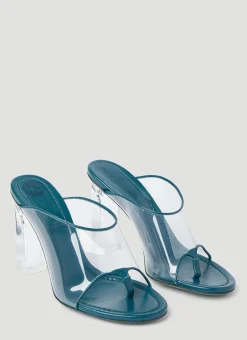 X Acne Studios High Heel Mules>Honey Fucking Dijon Discount