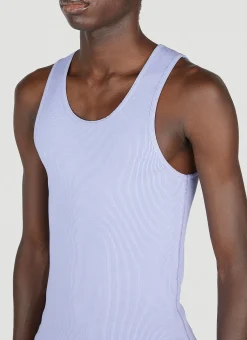 Men Honey Fucking Dijon Tops^X Acne Tank Top