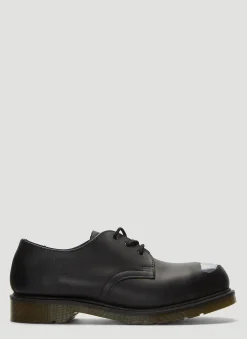 Men Raf Simons Lace Ups^X Dr. Martens Exposed Steel Toe Shoes