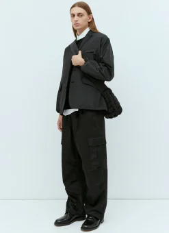 Men Comme des Garçons SHIRT Knitwear^X Lacoste Logo Patch Knit Swater