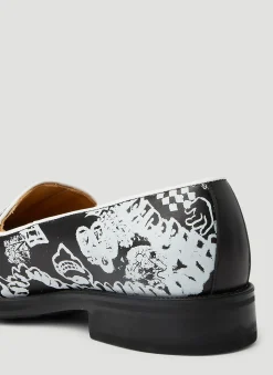 Men Rassvet Loafers^X Paccbet Graphic Print Loafers