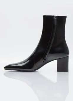 Men Saint Laurent Boots^Xiv Zipped Leather Boots