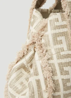 Men Balmain Tote Bags^Xxl Monogram Tote Bag