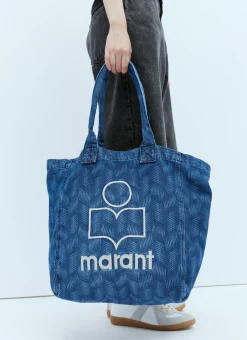 Yenky Logo Embroidery Denim Tote Bag>Isabel Marant Hot