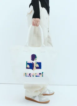 Yenky Logo Embroidery Tote Bag>Isabel Marant Outlet