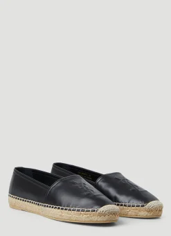 Ysl Embossed Flat Espadrilles>Saint Laurent Best