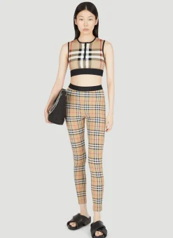 Zadie Check Crop Top>Burberry Best
