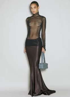 Zenia Long Sleeve High Neck Top>Ann Demeulemeester Best