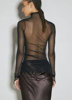 Zenia Long Sleeve High Neck Top></noscript>Ann Demeulemeester Best