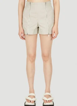 Zip Front Shorts>Helmut Lang Discount
