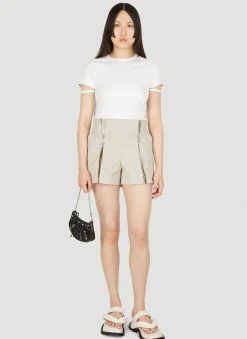 Zip Front Shorts>Helmut Lang Discount